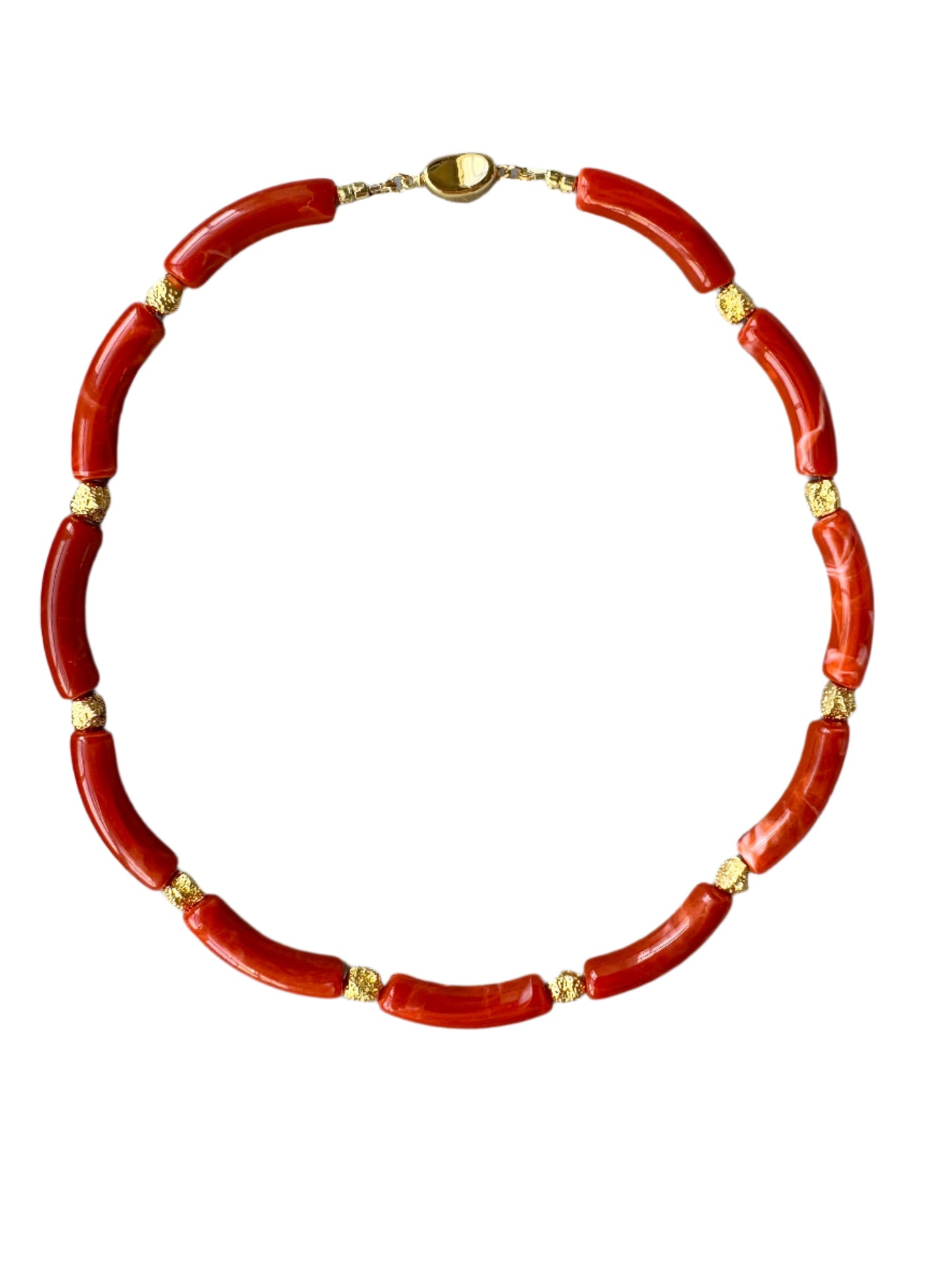 Red Acrylic Choker