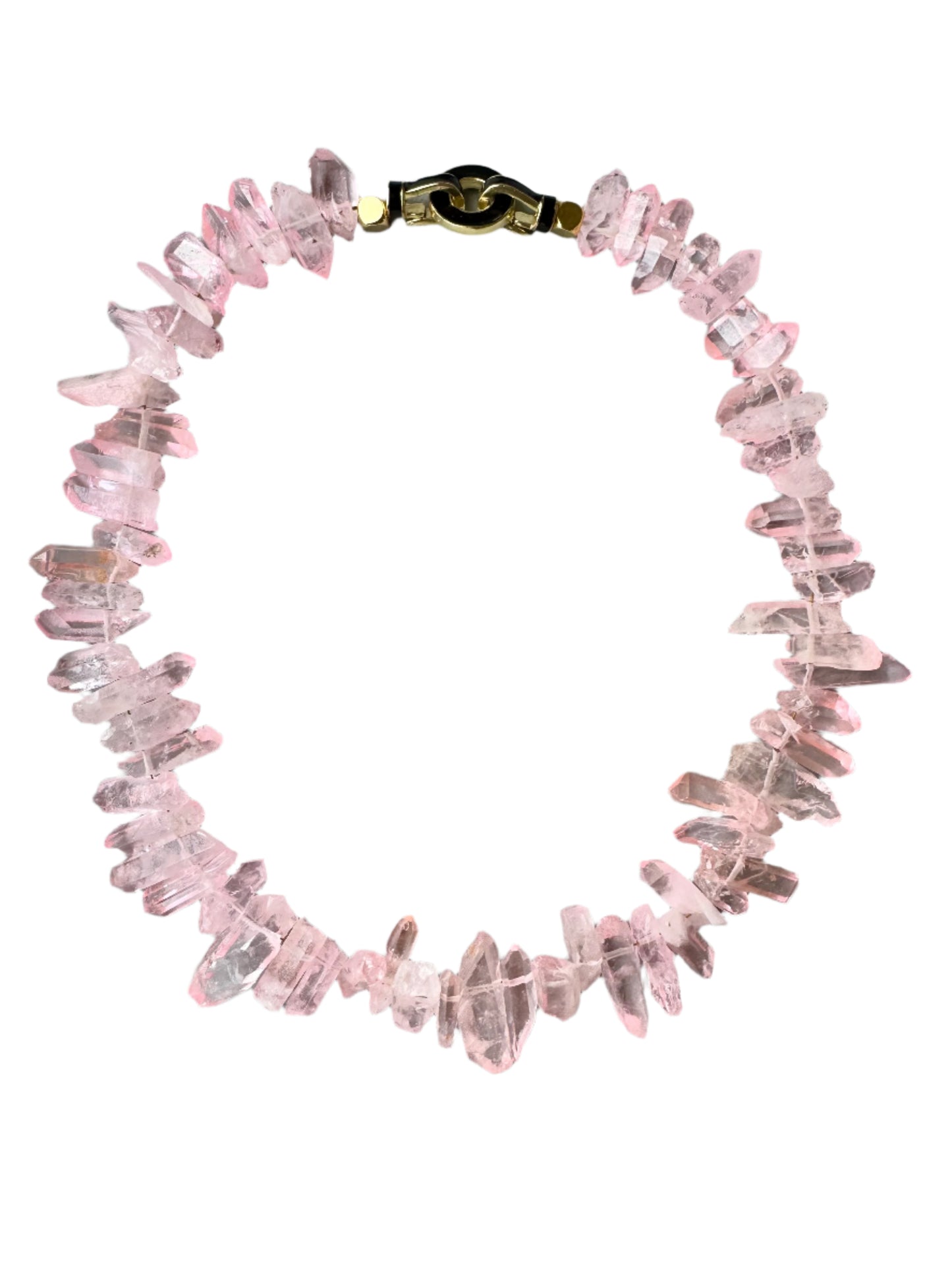 ROSE PINK QUARTZ NECKLACE